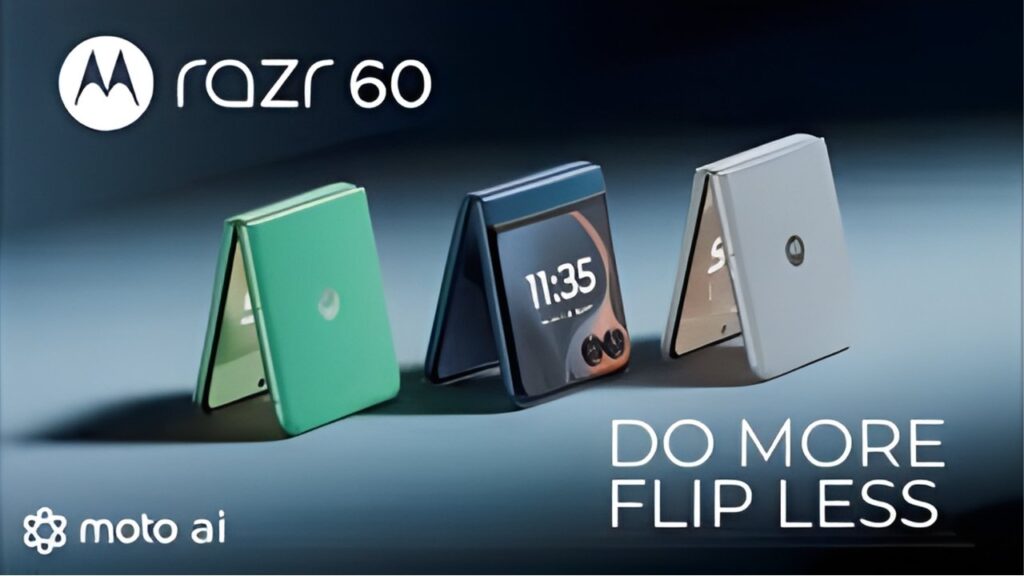 Motorola Razr 60 5G Lanzado: Teléfono Plegable Premium con Cámara AI de 200MP y Batería de 7400mAh por ₹13,499